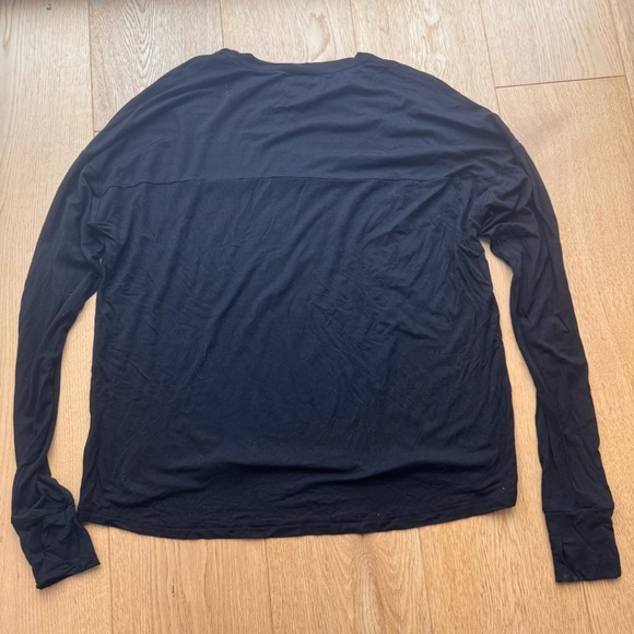 KOIIAR THE OVERSIZE LONG SLEEVE SHIRT IN BLACK - S - Picture 7 of 15